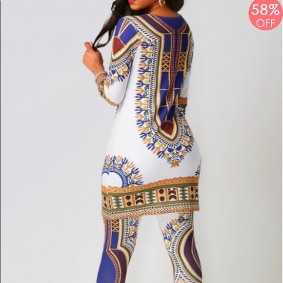 LAST TWO African Top & Matching Pants!! - Picture 6 of 6